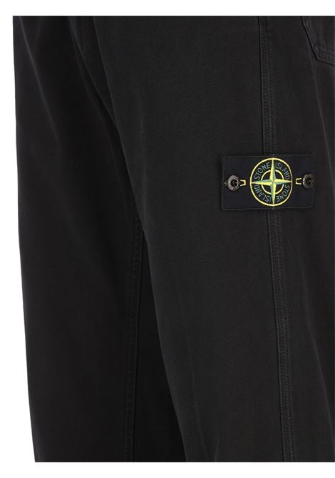 pantaloni panama cotton old effect uomo inschiostro STONE ISLAND | K2S15 3100008 S0184V0126
